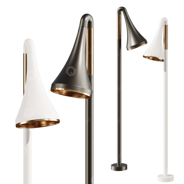 Lampes de rue Simes Bell modèle 3D