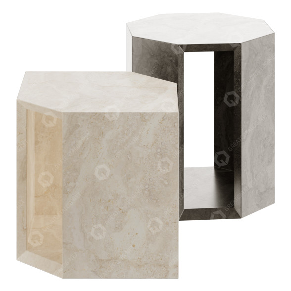 Couchtische Gallotti&Radice Prism 3D-Modell
