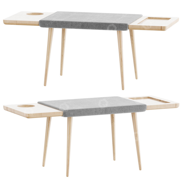 Ławka Woud Baenk by NUR Design model 3D