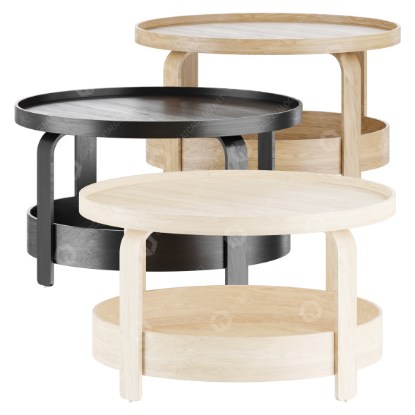 Журнальный столик IKEA Borgeby 3D модель