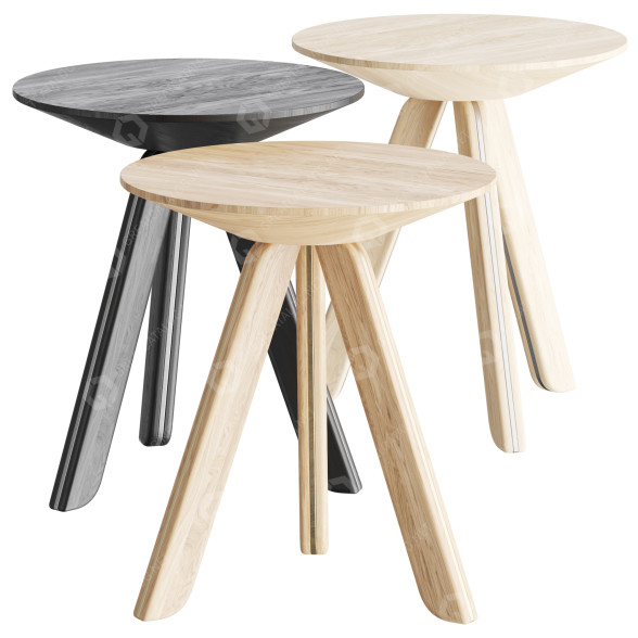 Stolik kawowy Sancal Tortuga model 3D