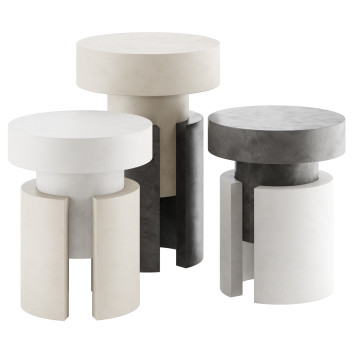 Tables basses Tobias Modèle 3D