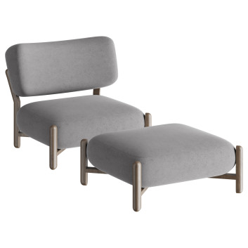 Крісло та пуф BY furniture Fo