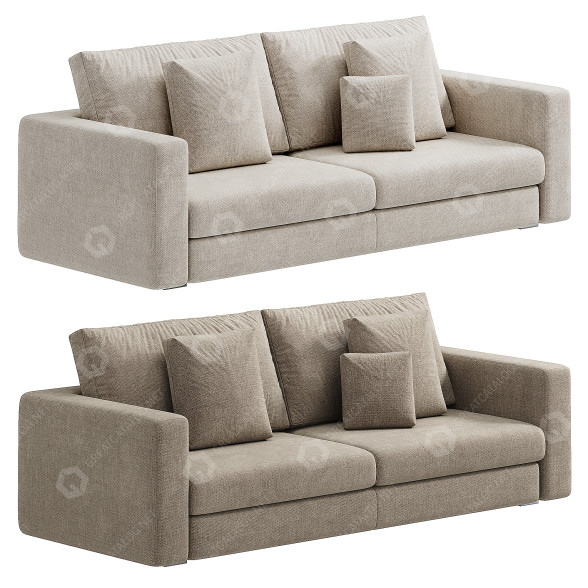 Canapé Flexform Magnum modèle 3D