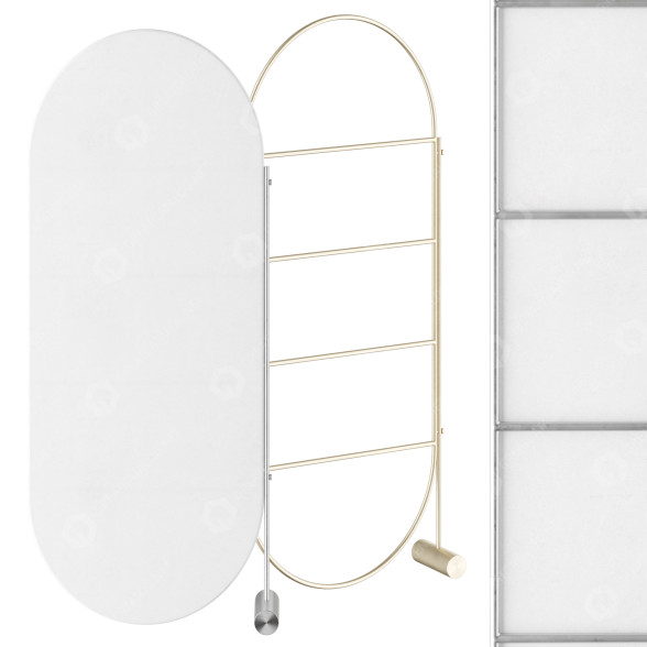 Panel ścienny Matter Made Separe model 3D