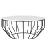 Stolik kawowy Golden Leaf White - Yunusxon3d