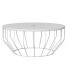 Stolik kawowy Golden Leaf White - Yunusxon3d