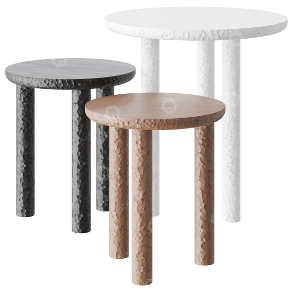 Couchtische Collection Particuliere Rosae 3D-Modell