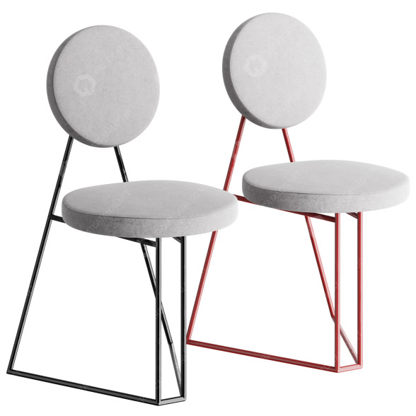 Président BY furniture Lokki modèle 3D