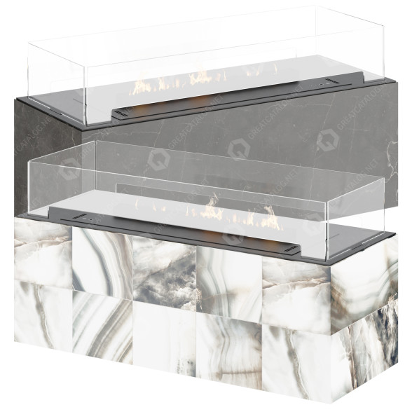Biofireplace Planika Cabo Laurent modèle 3D