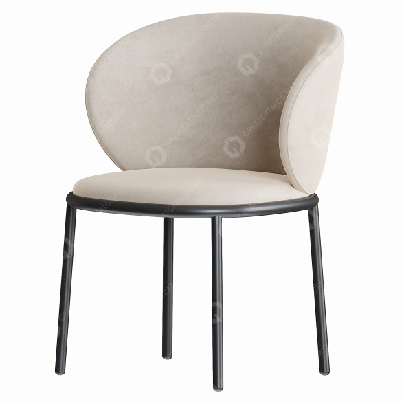 Stuhl Desalto Mun 3D-Modell