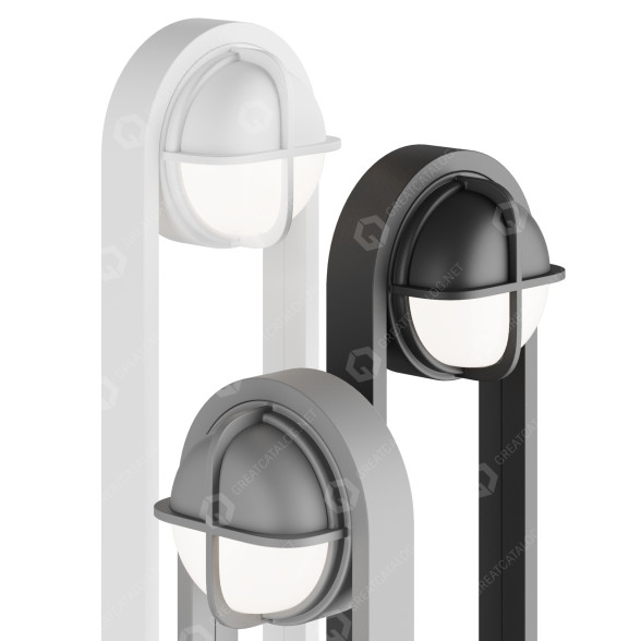Linterna Louis Poulsen Skot Bollard Modelo 3D