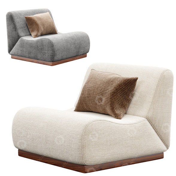 Sessel The Socialite Family Rotondo 3D-Modell
