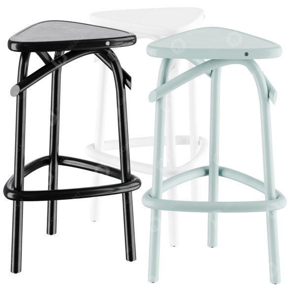 Барний стілець Wiener GTV Design Trio 3D модель