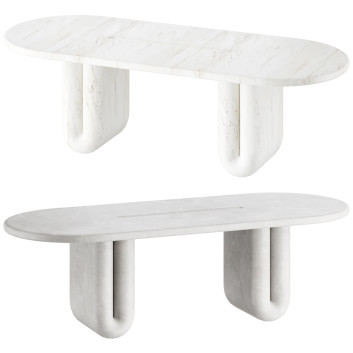 1stDibs Chubby Dining by Arthur Vallin 3D модель