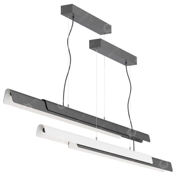 Lampe suspendue Kdln Dala Linear modèle 3D