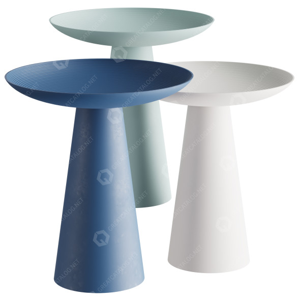 Журнальный столик Minimalist Pedestal 3D модель