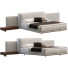 Ліжко та тумбочки Minotti Horizonte - ED-MONTE