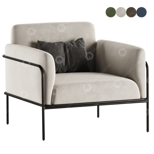 Fauteuil Natadora Scribe modèle 3D