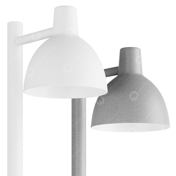 Farola Louis Poulsen Toldbod 290 Post Modelo 3D