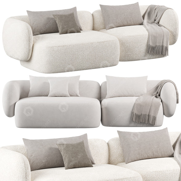 Sofa Munito Mild 3D model