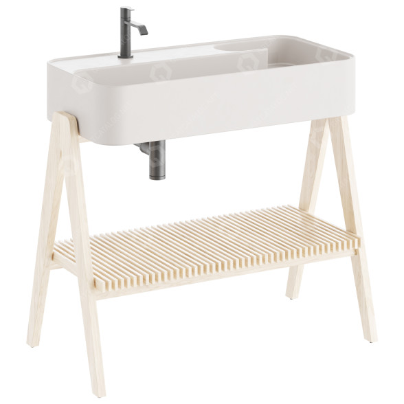 Lavabo Nic Design Trama 95 Modelo 3D