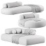 Sofy i kanapy Living Divani Bubble Rock Set - mukhammadnur