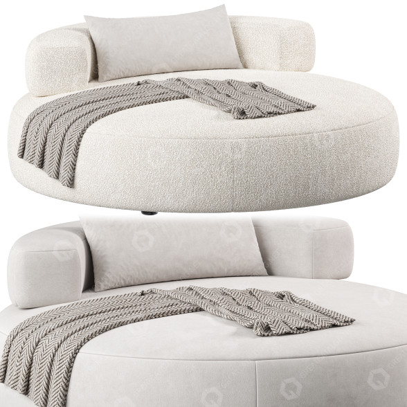 Sofa Living Divani Bubble Rock 3D-Modell
