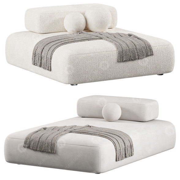 Кушетки Living Divani Bubble Rock Set 3D модель