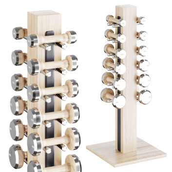 Стійка та гантелі Pent Colmia Set Light