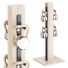Стійка та гантелі Pent Lova Kettlebells Vertical and Kettlebell with Solid Wood Stand - andreyhrymaliuk