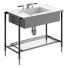 Bathroom Bond Metal Four Leg Single Washstand - andreyhrymaliuk