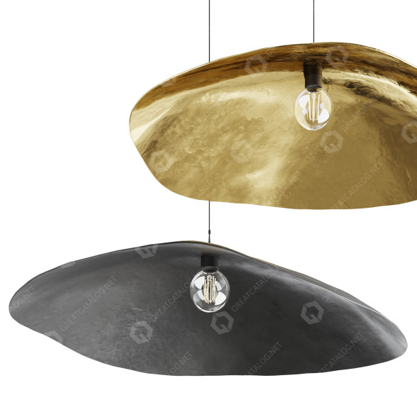 Подвесной светильник Gervasoni Brass 95 3D модель