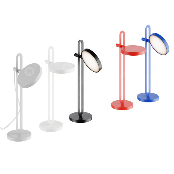 Lampa biurkowa Caussa Echo model 3D
