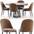 Стіл та стільці Modern Dining Set 03 - adhamov