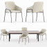 Стіл та стільці Modern Dining Set 05 - adhamov