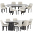 Стіл та стільці Denov Dining Set - adhamov