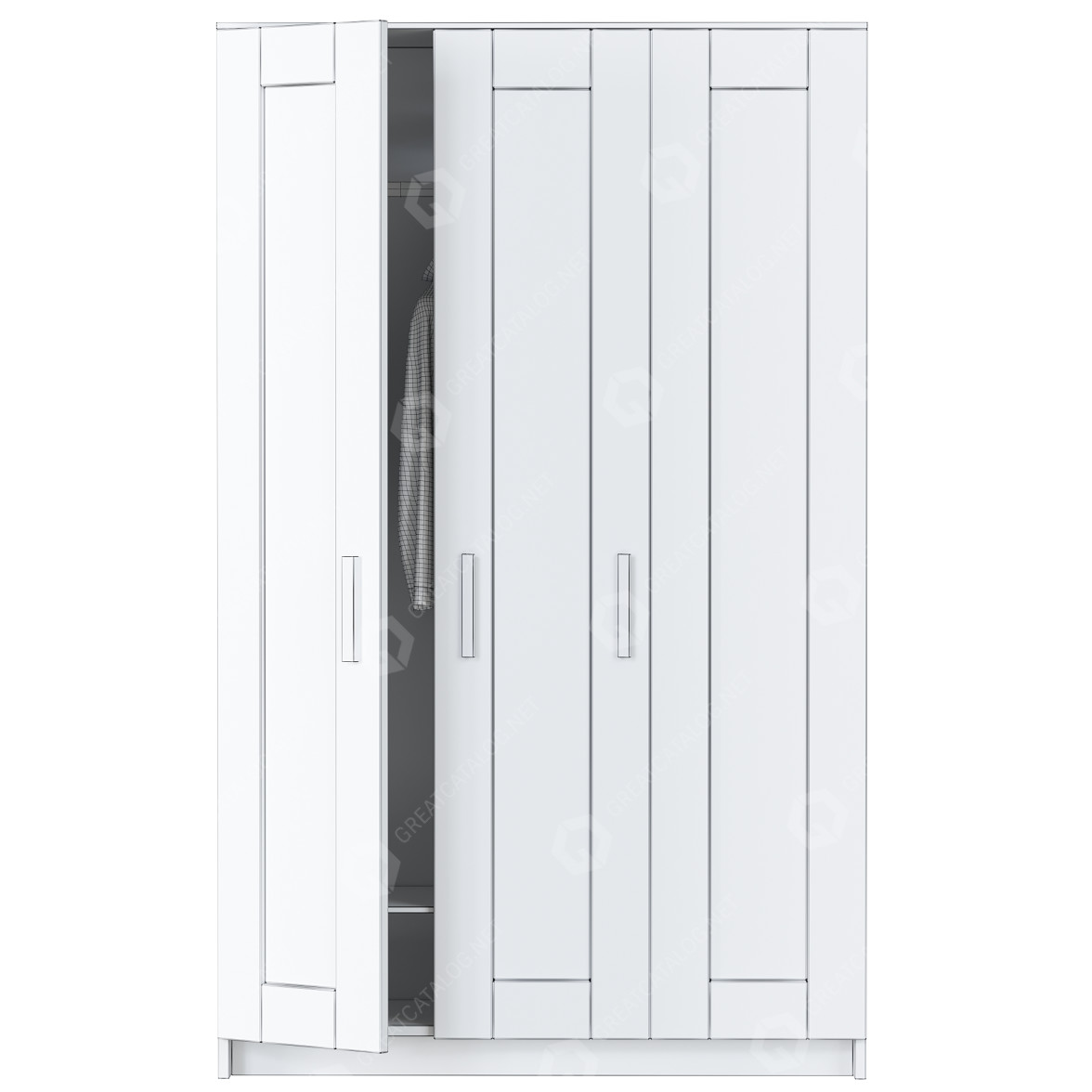 Modèle 3D Penderie IKEA Brimnes ・Télécharger le modèle 3D - Main Image