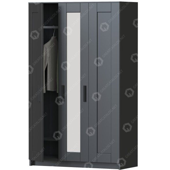 Шафа IKEA Brimnes 3D модель