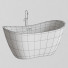 Ванна Philo Acrylic Double Slipper Freestanding Tub - Ginex
