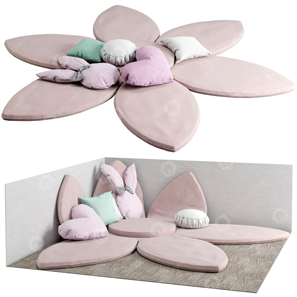 Matte Amari Flower Tenderness 3D-Modell