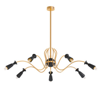 Люстра 1stDibs Sinusoidal in Brass