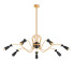 Chandelier 1stDibs Sinusoidal in Brass - SH.X