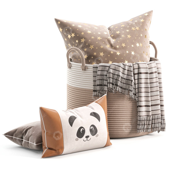 Подушки Decorative Set 2 3D модель