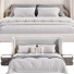 Bed and Bedside Tables Elm & Iron Dallon King - Theorema