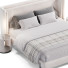 Bed and Bedside Tables Elm & Iron Dallon King - Theorema