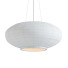Lámpara colgante Visual Comfort Paper Moon Medium Hanging Shade - SH.X