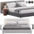 Bed and Bedside Tables Elm & Iron Brody King - Theorema