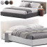 Bed and Bedside Tables Elm & Iron Brody King - Theorema