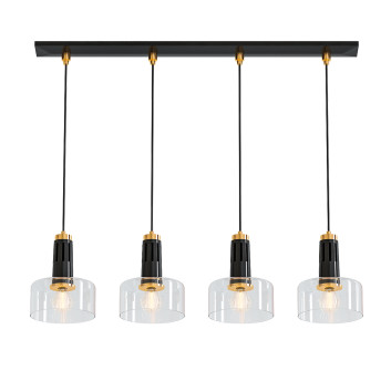 Hängeleuchte Visual Comfort & Co Iris Quatro Linear